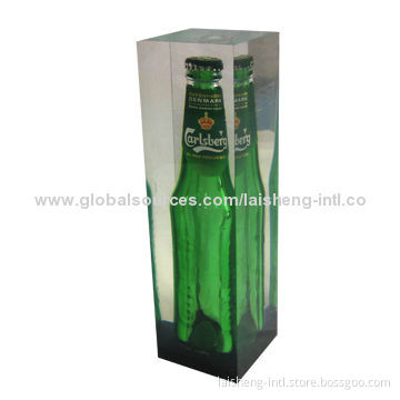 Crystal Clear Resin Craft, Customized Sizes are Accepted